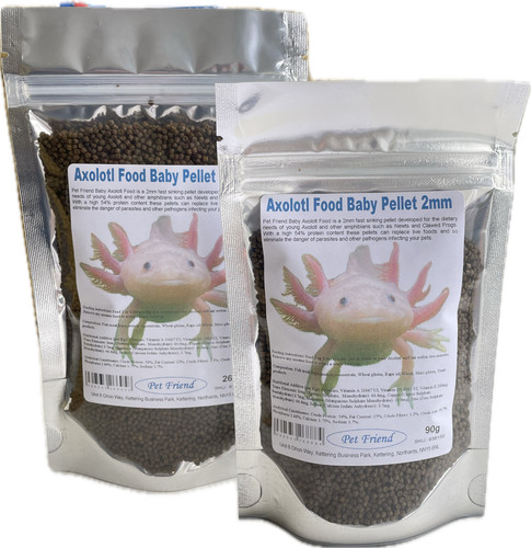 Pet friend axolotl food - food, 2mm
