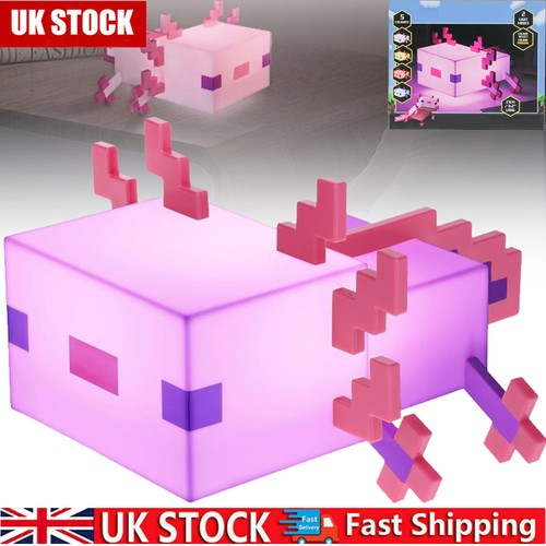 Cute axolotl rechargeable lamp - cute,