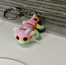 Cute Axolotl Animal Keyring
