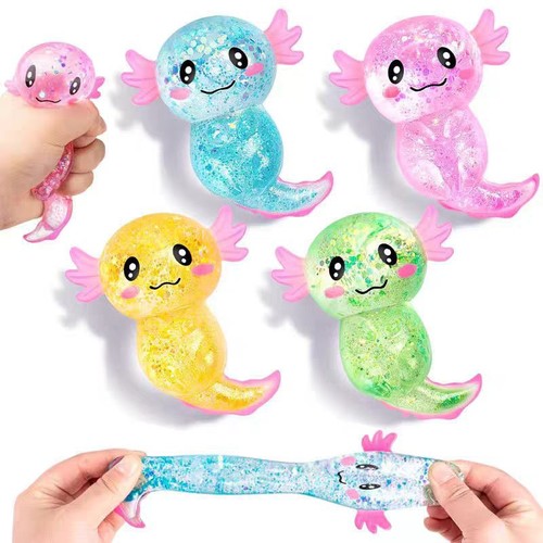 4pcs axolotl squishy toy - toy, gift