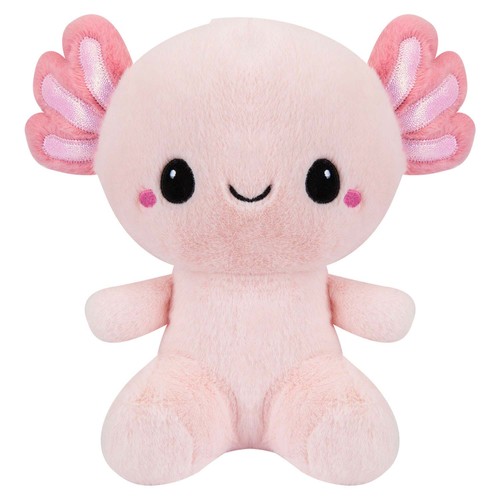 Sitting axolotl soft toy - axolotl,